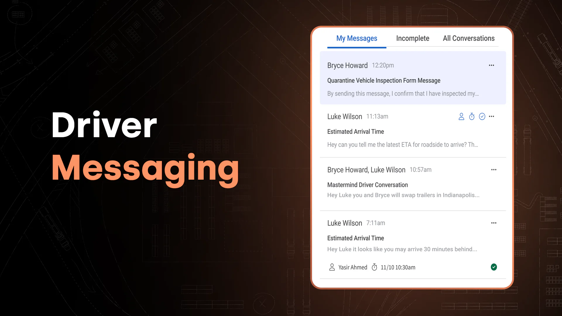 Connected Conversations: How MasterMind® Driver Messaging Keeps Fleets Moving Efficiently
